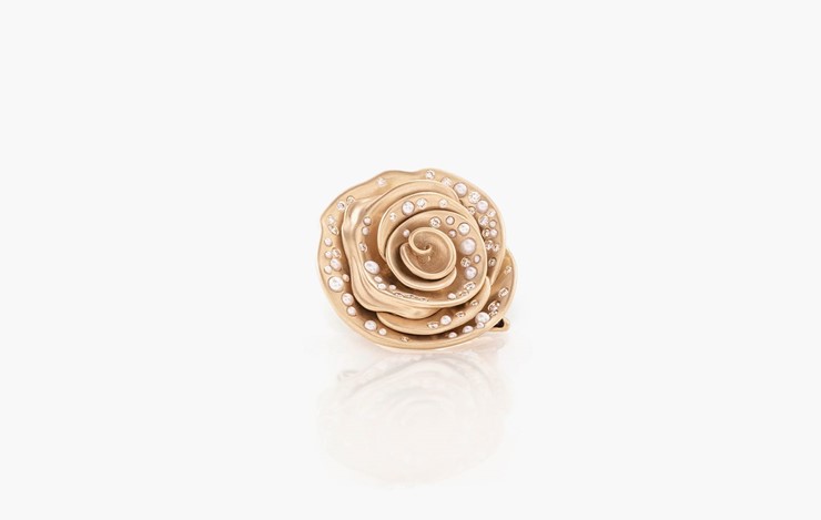 ROSE MEDIUM BROOCH